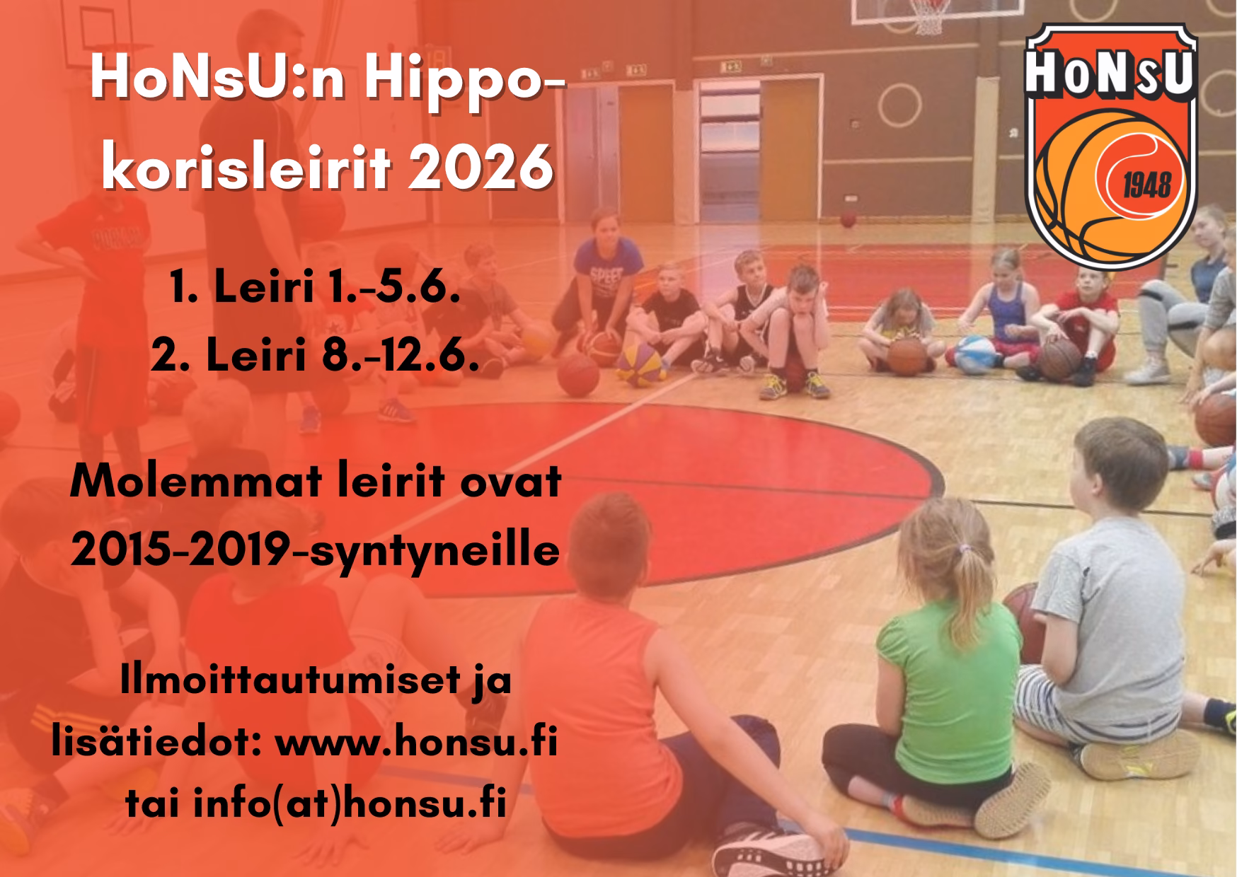 Hippo-Korisleirit järjestetään kesällä – ilmoittautuminen nyt auki!